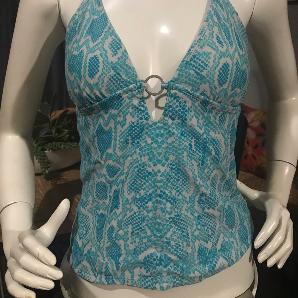Old navy bathing suit top python 🐍 pattern